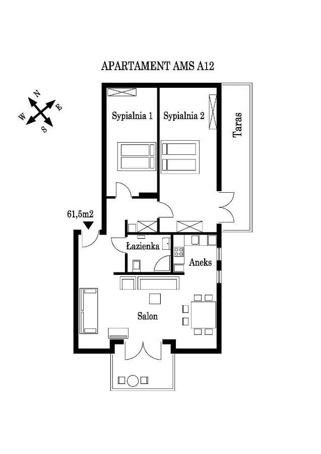 レバルApartament Ams A12アパートメント エクステリア 写真